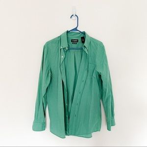 Green Mens Dress Shirt